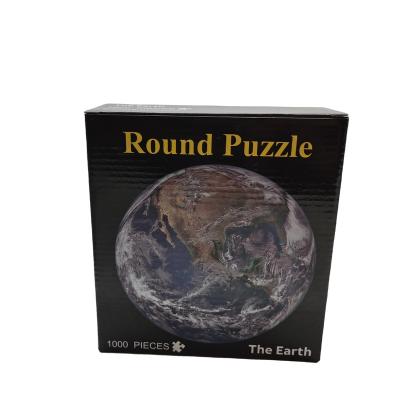 China Game Fun 1000 Pieces Jigsaw Die Cut Custom Interlocking Pieces Jigsaw Puzzle Wholesale for sale