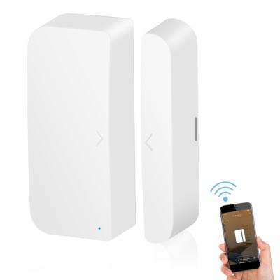 中国 TUYA Wifi Smart Wireless Wifi Window Door Sensor For Smart Home Security System Alarm Sensor 販売のため