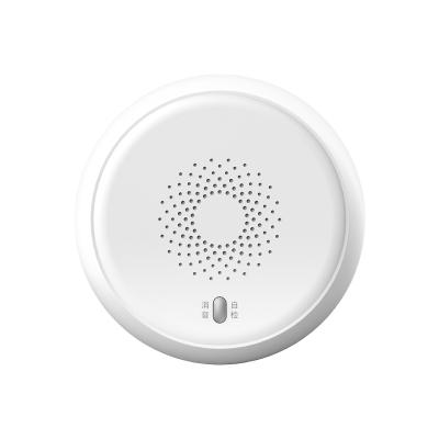 中国 Zigbee Smoke Detector Remote Control Smart Smoke Detector with Smart Fire Alarm 販売のため