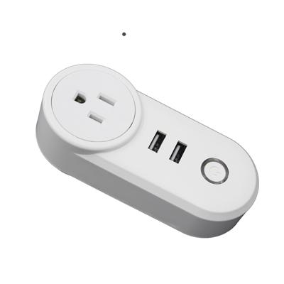 中国 Phone App Control EU UK USA AU Home Wifi Power Socket 2.1a Intelligent Smart Smart Wifi Socket 販売のため