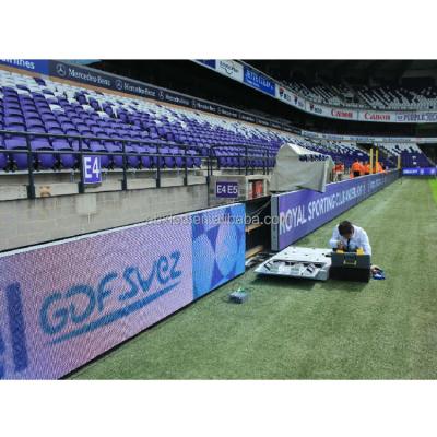 China SDK perimeter led banner rgb led billboard led stadium display screen for basketball games for sale