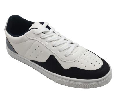 China Waterproof Boy's Classic PU White Shoes With PVC Outsole Boy's Walking Running Shoes for sale