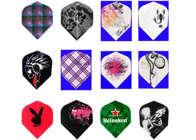 China PET Custom Dart Flights , Dart Flight With Customer Logo Or Design for sale