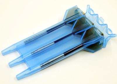 China Professional Plastic Custom Dart Cases Light Blue Color , Dart Accessories for sale