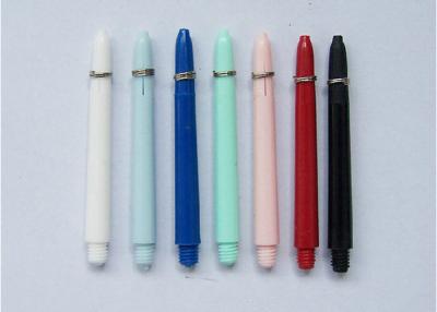 China 28mm 36mm  Nylon Dart Shafts In White , Black , Transparent , Blue , Red , Pink for sale