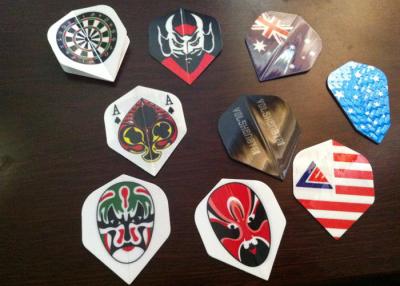 China Professional Funny Pet Custom Dart Flights And Stems With Pattern CE ROHS for sale