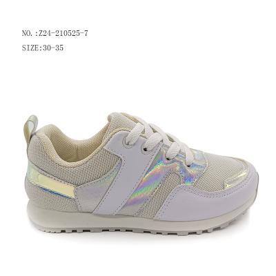 China Breathable Kids Sports Casual Shoes Lace Up Walking Sneakers for sale