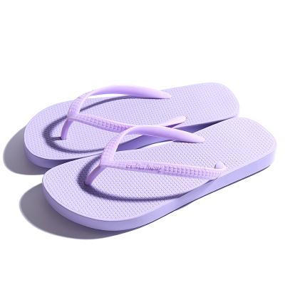 China Factory OEM Summer Lightweight Women Flip Flops Stylish PVC Slippers Flip Flops Sandals for sale