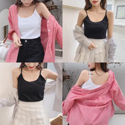 China Breathable Mixed Color Ladies Fashion Camisole Stock Clothes Invest Stocks For Summer for sale