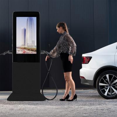 China AC Advertising EV Charger AC EV Charger IEC 62196 Type 1 2 Version CE TUV Electric Vehicle AC EV Home Charging Station for sale