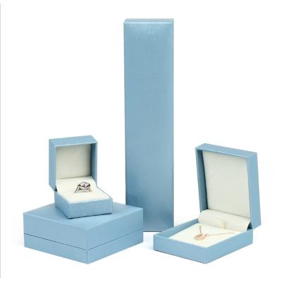 China Ring Manufacturer Carton PU Leather Jewelry Storage Box for sale