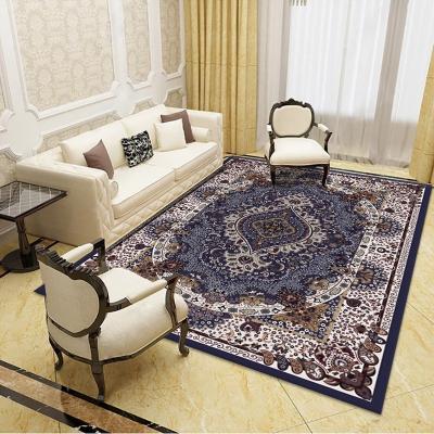 China Large Wool Rug Washable Designer Water Proof Luxury Custom Printing Living Room Blanket Set for sale