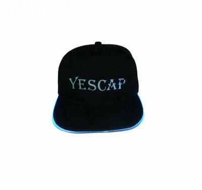 China LED Flashback Cap Baseball Sports Hat JOINT Element Led Lighting for sale