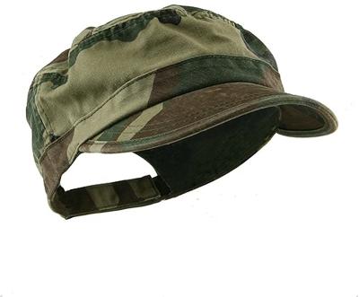 China JOINT Custom Vintage Washed Cotton Hats Camouflage Camouflage Military Hat For Men for sale