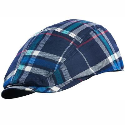 China Wholesale Custom Plaid COMMON Ivy Cap Hat from Autumn Winter Warm for sale