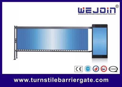 China RS485 Advertising Barrier Gate 4.1 Meters Boom Length 4 - 8 Seconds Speed Adjustable for sale