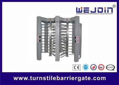 China LED Display Full Height Turnstile Security Ent for sale