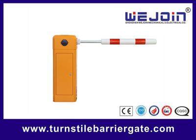 China Automatically Security Boom Gates 220V / 110V Road Security Gates Orange Color for sale