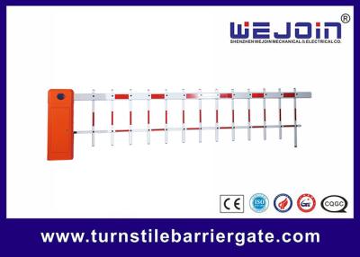 China Smart Car Park Electric Boom Barrier Full Automatic For Freeway , Aluminium Alloy Material for sale