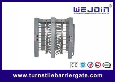 China Full Height  Turnstile for Pedestrian Passing With RS485 Communication Interface for sale