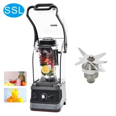 China Multifunctional heavy duty commercial blender with soundproof for smoothies for sale