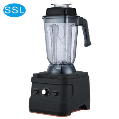 China 2.5L Multifunctional Commercial High Power 1680W Heavy Duty Industrial Smoothie Blender With 98 Series Copper Motor Big Size for sale