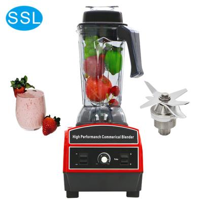 China 2022 New SSL Powerful Smoothies Blender 2.5L 1500W Big Large Multifunctional Commercial Blender for sale