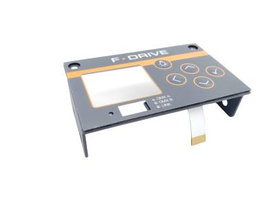 China Precision Longevity Metal Panel Backer Membrane Switches For Healthcare Equipment for sale