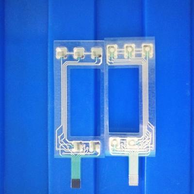 중국 식품 기계를 위한 투명 페트 FPC 얇은막 스위치 회로 메탈 돔 버튼 판매용