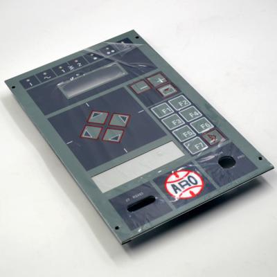 China Aluminiumschalter-Platte 2mm starker dunkler Gray Custom Membrane Keyboard DCs 50V zu verkaufen