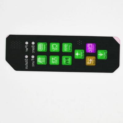 China Crystal Drop Plastic Switch Panel-het Toetsenbord LGP TPU LGF van het Siliconemembraan Te koop