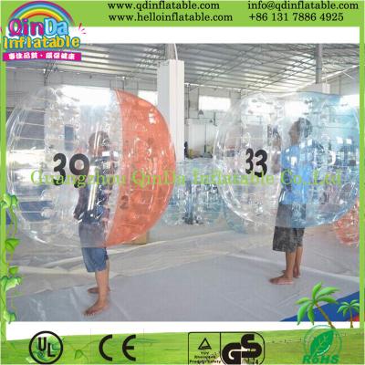 China Bubble Soccer Ball / Inflatable Body Zorb / Bubble Bumper for Kids for sale