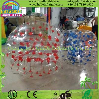 China Guangzhou QinDa Bubble Knocker Ball Inflatable Soccer Ball for sale