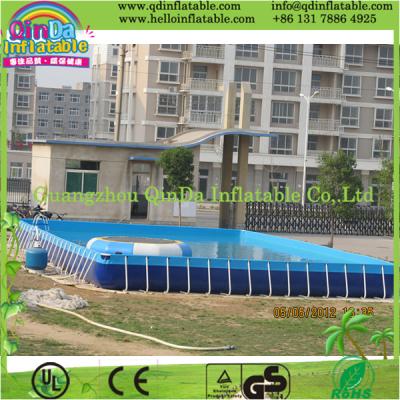 China Above Ground Frame Swimming Pool PVC Swimming Pool for Water Park for sale