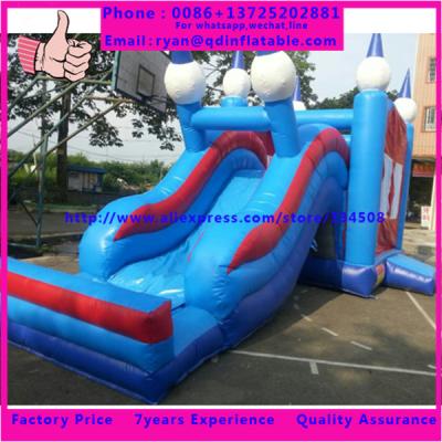 China PVC Inflatable Water Slide Indoor Playground Inflatable Slide for sale