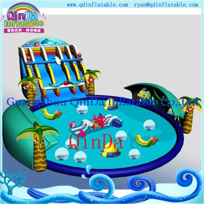 China Guanghou QinDa Big Swimming Pool, Big Pool, PVC Pool, Gardon Pool, Water Game Park for sale