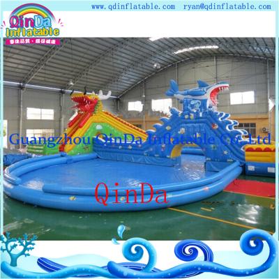 China Inflatable Water Park Water Amusement Park Outdoor Amusement Park Water Games for sale