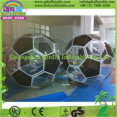 China QD Giant bubble jumbo water ball inflatable water walking ball rental price for sale