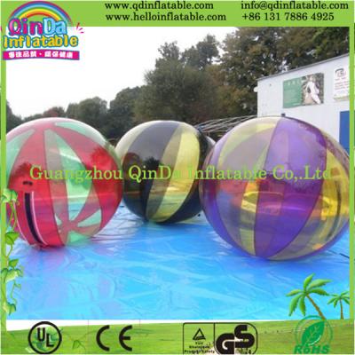 China QinDaTransparent dia 2m water walking ball/ inflatable water balls price water zorb ball for sale