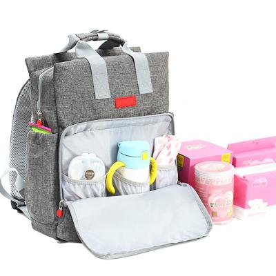 China Water Resistant OEM ODM Diaper Bag Large Capacity Baby Bags For Mom Mother Maternity Diaper Baby Care Mommy Changing Bag for sale