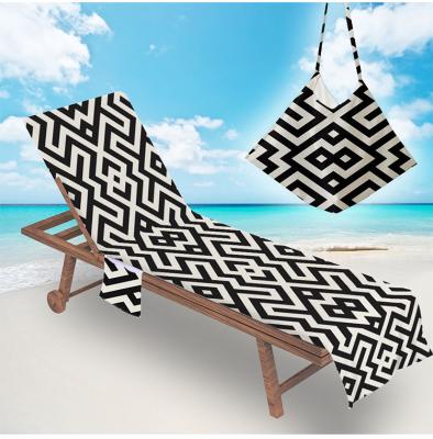 China Comfortable Latest Design Quick Dry Beach Chair Covers for sale