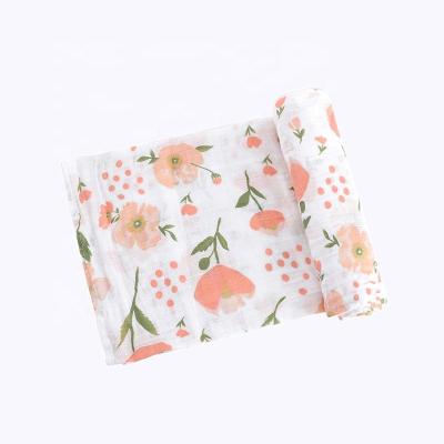 China Wearable i@home In Stock Super Soft Baby Pure Cotton Wrap Blanket for sale