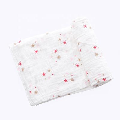 China Wearable i@home In Stock Super Soft Cotton Baby Blanket Wrap Covering for sale