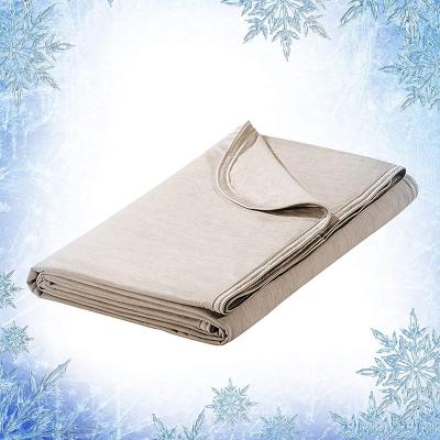 China i@home Portable All Season Double Sided Cooling Arc-Chill Comforter Summer Blanket for sale