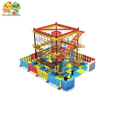 China Playgrond Multifunctional Indoor Popular Children Equipment Large Indoor Playground Rope Game For Sale for sale