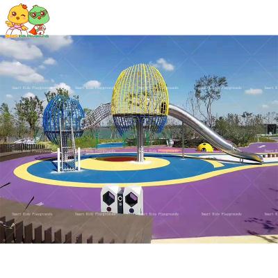 China 3-15 Years Non-standard Custom Made Stainless Steel Slides For Outdoor Playground Playground Slide Kids Outdoors for sale