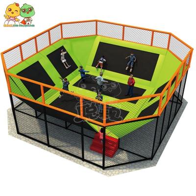 China With Indoor Playground Park Equipment Low Price Protective Net Children's Trampoline Indoor Trampoline For Sale for sale