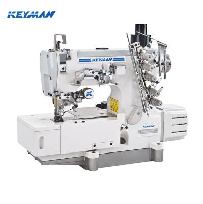 China Garment Shops Industrial Flatlock Interlock Coverstitch Sewing Machine Price for sale