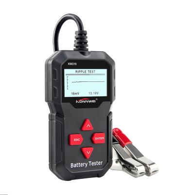 China Multi Automotive Battery Tester Car Battery Tester KONNWEI KW210 12V Car Digital Language Analyzer Tester Tool for sale