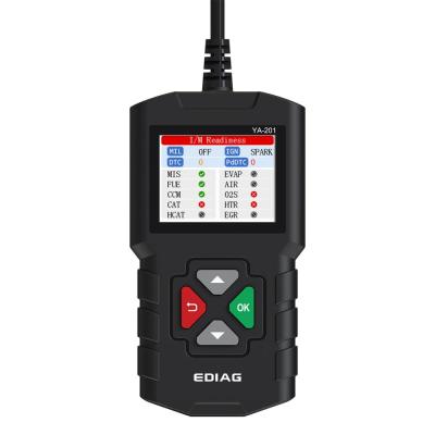 China Built-in OBDII/EOBD Full Diagnostic Functions Monitor Test (6 Mode Car Ediag YA 201 Diagnostic OBD2 Scan Tool) for sale